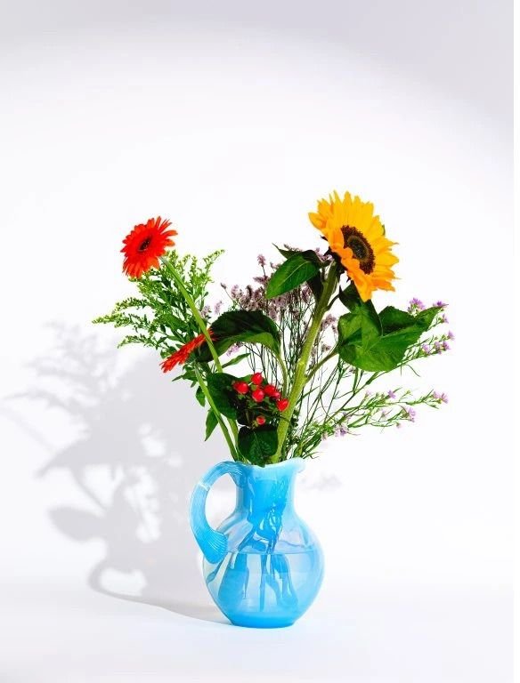 Anna von Lipa Opaline Swirl Kanne 2 L, Pastel Blue