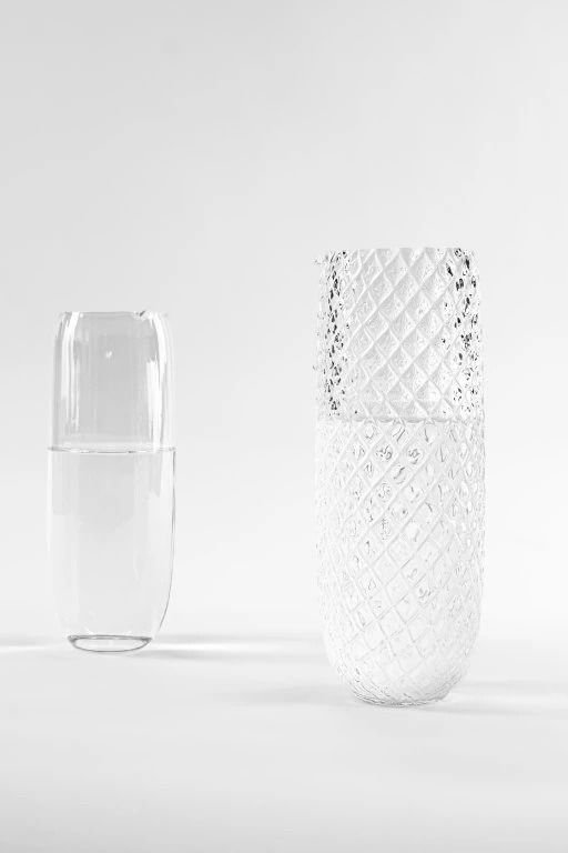 Anna von Lipa Bamboo Karaffe 0,5 L, Crystal