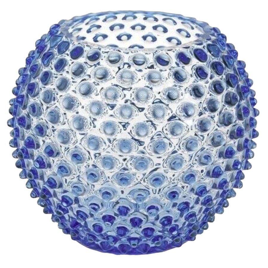 Anna von Lipa Hobnail Globe Vase 18 cm, Light Blue