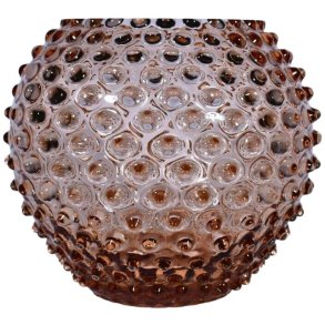 Anna von Lipa Hobnail Globe H15,5 cm, New Brown