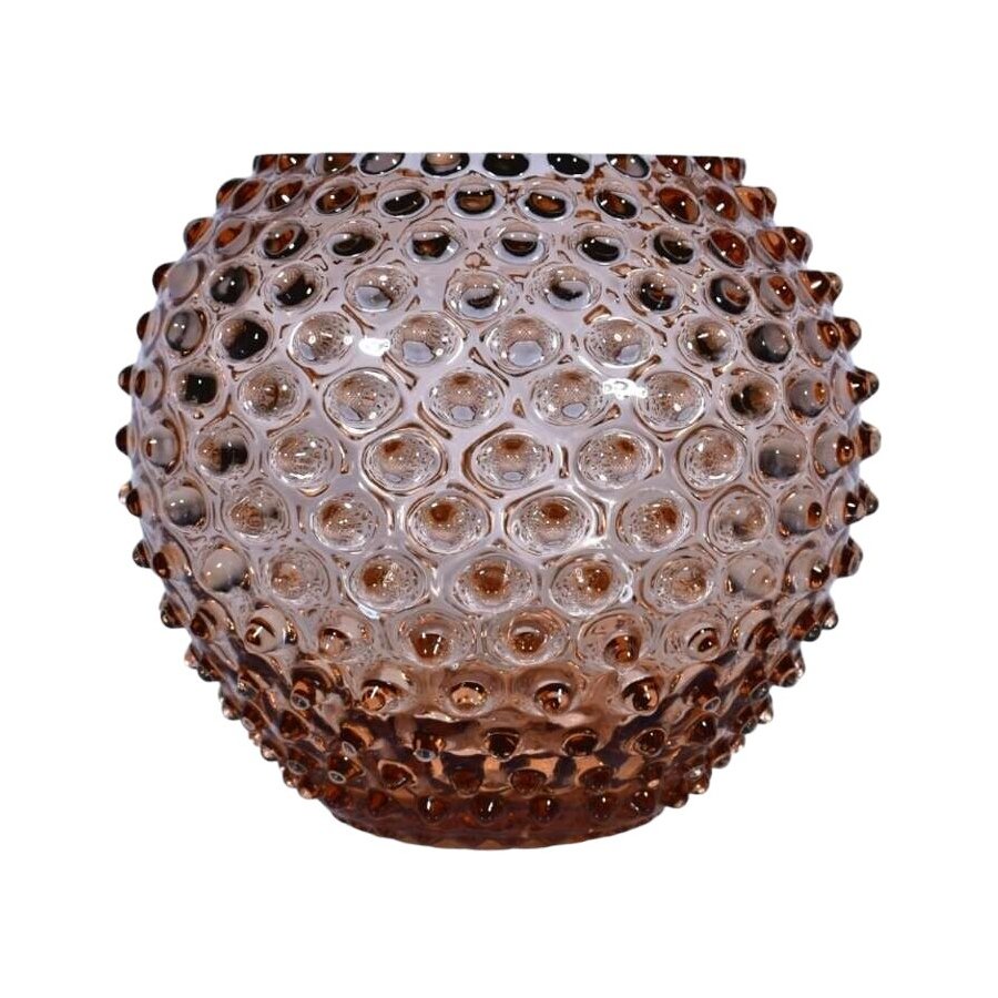 Anna von Lipa Hobnail Globe H15,5 cm, New Brown