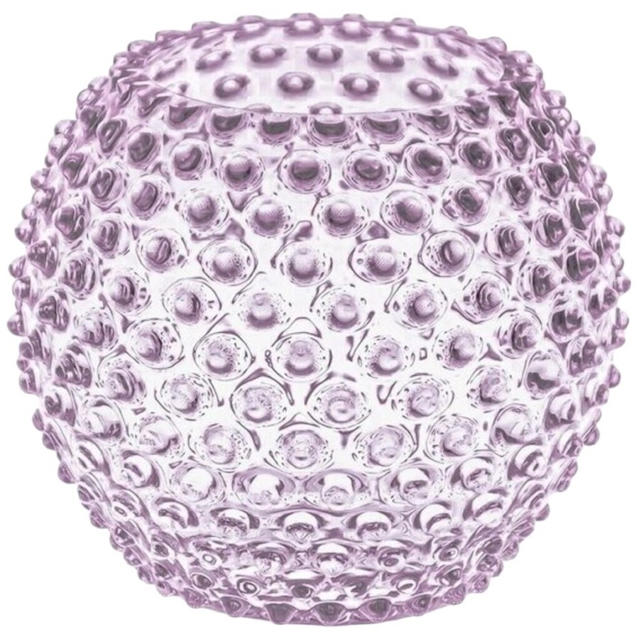 Anna von Lipa Hobnail Globe Vase 18 cm, Lila