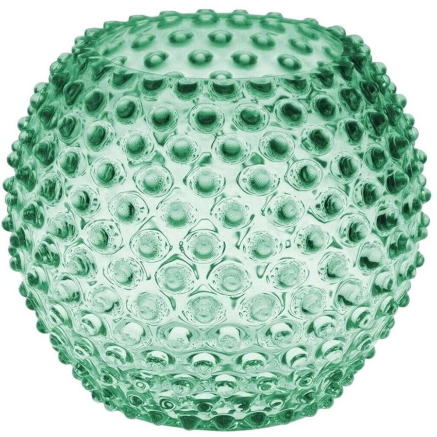 Anna von Lipa Hobnail Globe Vase 18 cm, Beryl