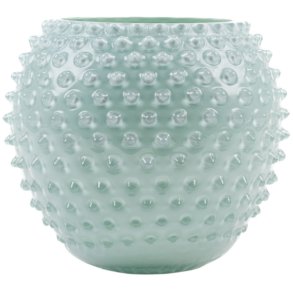 Anna von Lipa Hobnail Globe Vase 18 cm, Scandi Mint