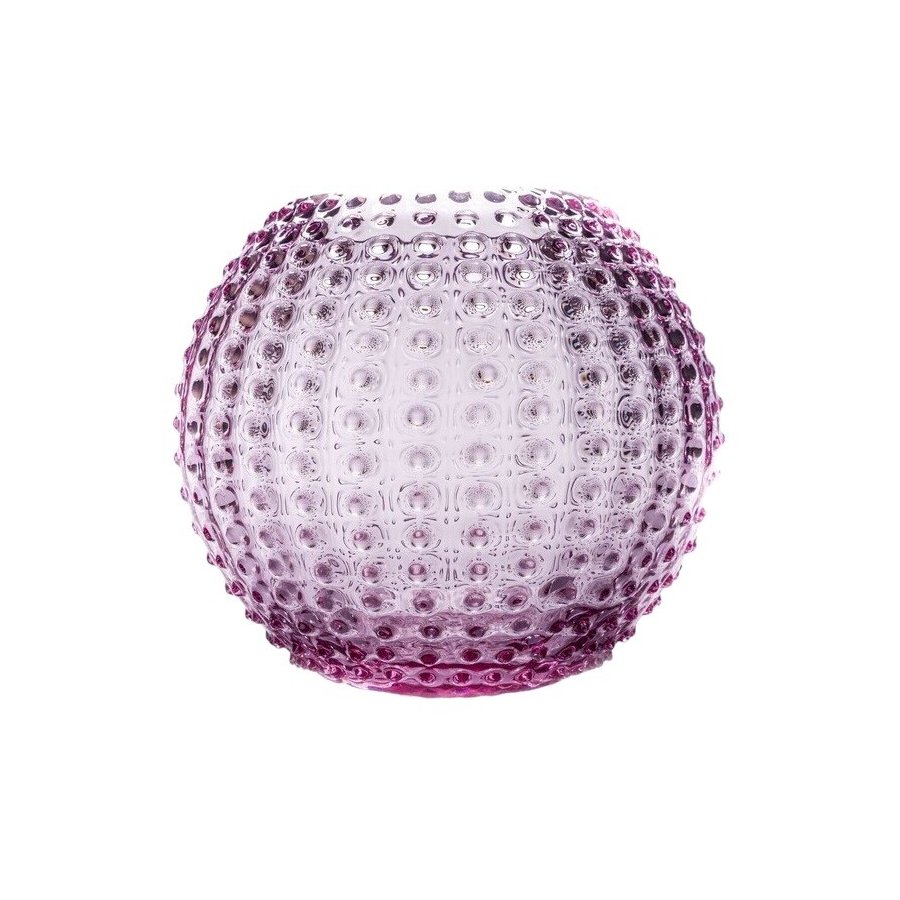 Anna von Lipa Hobnail Globe Vase 24 cm, Lila