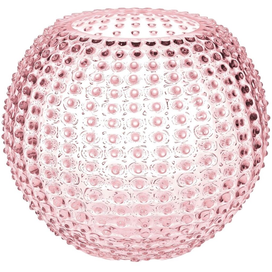 Anna von Lipa Hobnail Globe Vase 24 cm, Rosa