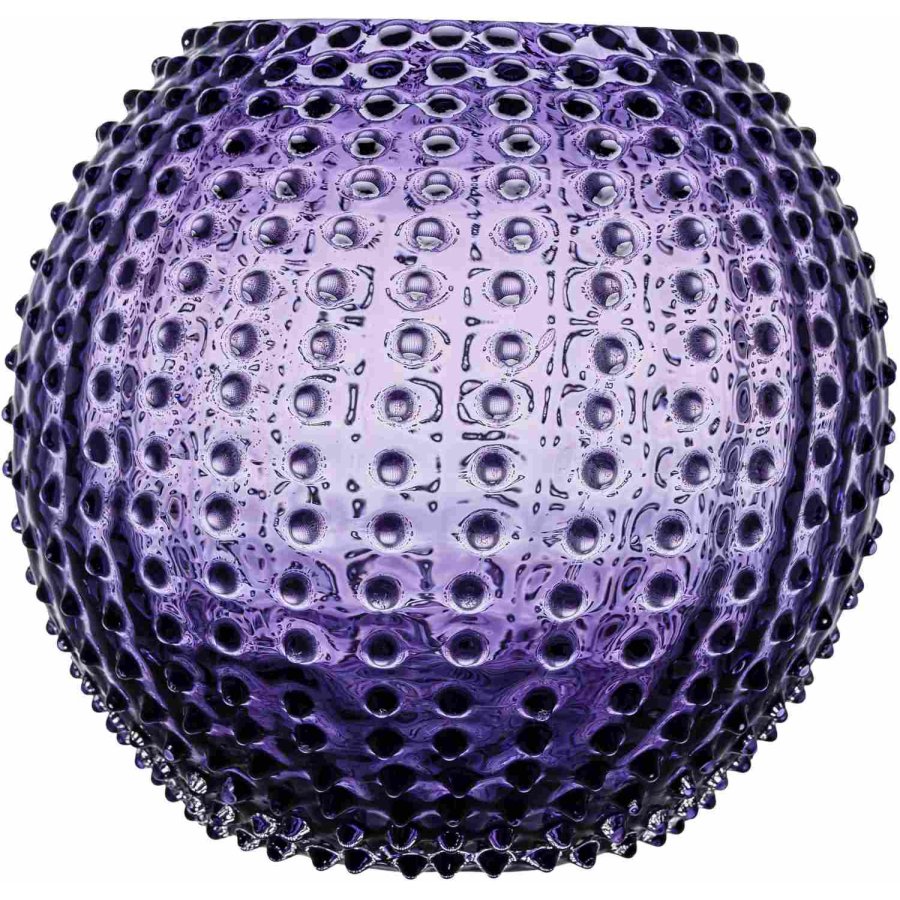 Anna von Lipa Hobnail Globe Vase H24 cm, Indigo