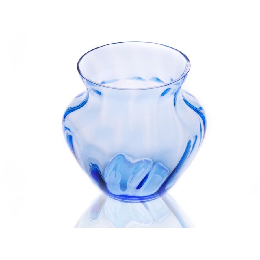 Anna von Lipa Dahlia Vase H22 cm, Light Blue