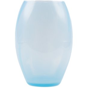 Anna von Lipa Opaline Elipse Vase H23 cm, Pastel Blue