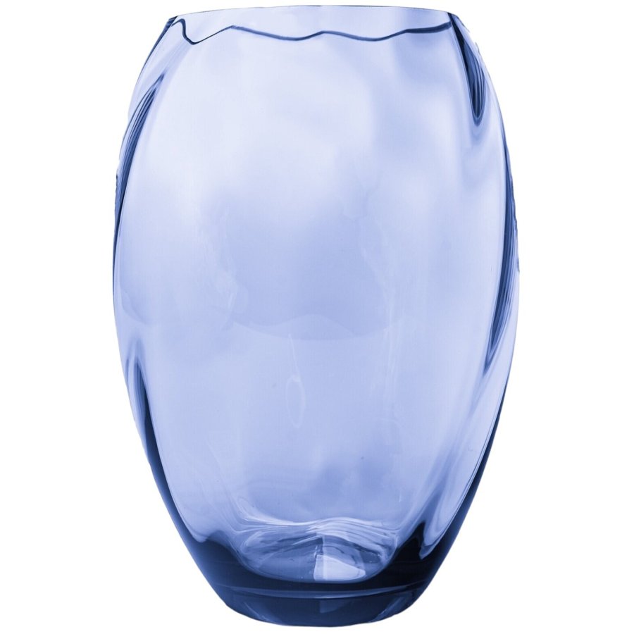 Anna von Lipa Elipse Vase H23 cm, Blue Smoke