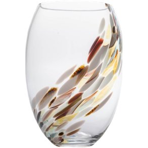 Anna von Lipa Marble Elipse Vase H23 cm, Marble