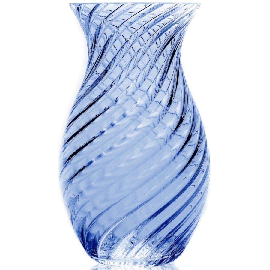 Anna von Lipa Oslo Vase H25 cm, Blue Smoke