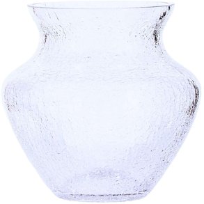Anna von Lipa Frosty Dahlia Vase H21,8 cm, Kristall