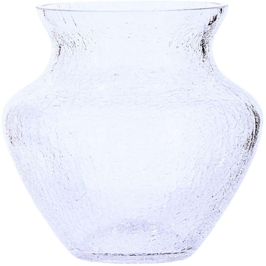 Anna von Lipa Frosty Dahlia Vase H21,8 cm, Crystal