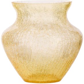 Anna von Lipa Frosty Dahlia Vase H21,8 cm, Zitrone