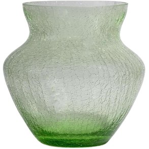 Anna von Lipa Frosty Dahlia Vase H21,8 cm, Hellgrün