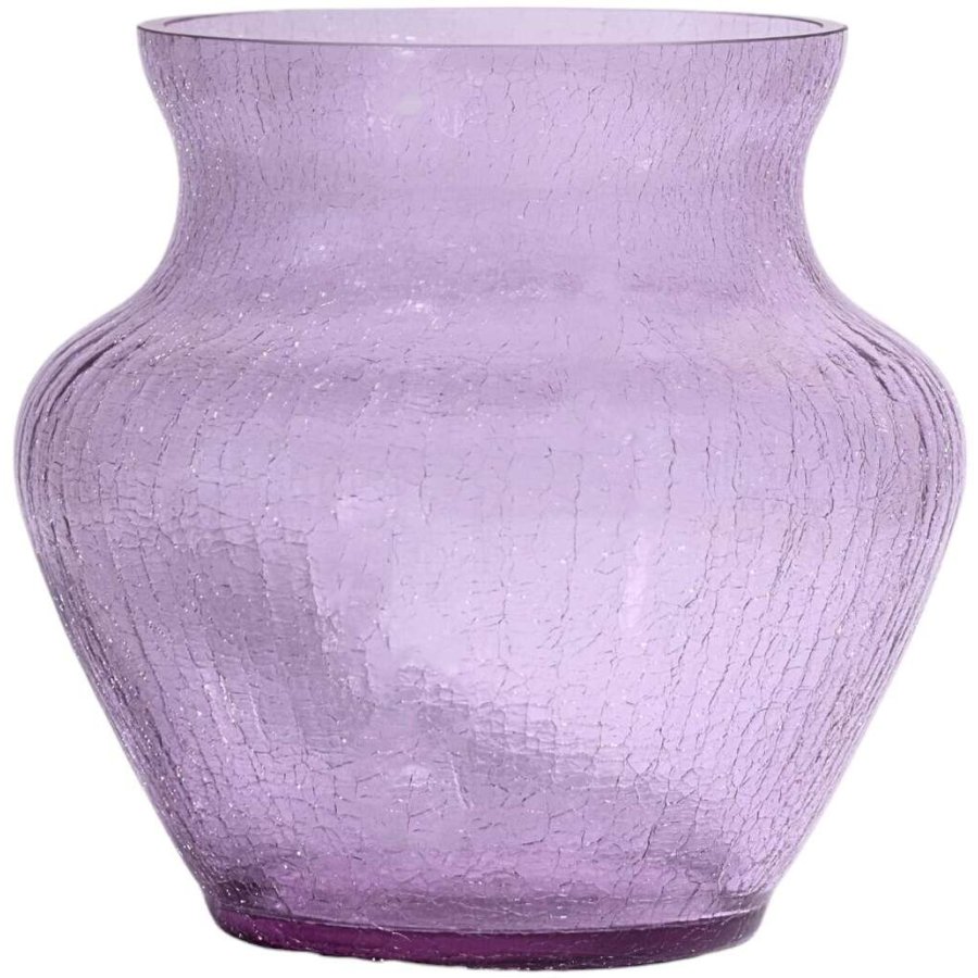 Anna von Lipa Frosty Dahlia Vase H21,8 cm, Lilla