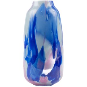 Anna von Lipa Meadows Vase H26 cm, Scandi Mint/Blue Rose
