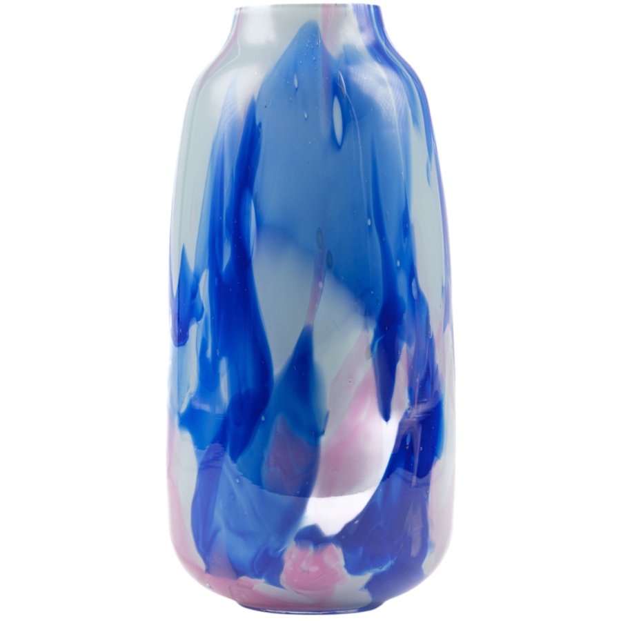 Anna von Lipa Meadows Vase H26 cm, Scandi Mint/Blue Rose