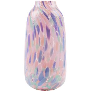 Anna von Lipa Confetti Vase H26 cm, Flamingo