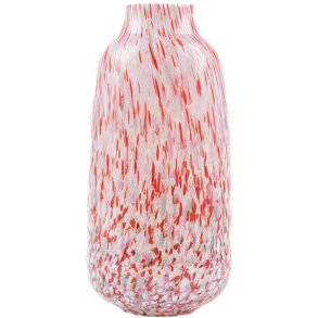 Anna von Lipa Confetti Vase H26 cm, Mandarin