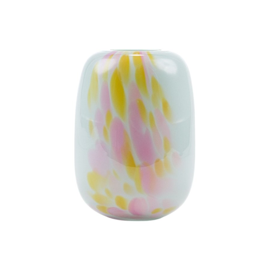 Anna von Lipa Meadows Vase H13,5 cm, Scandi Mint/Blue Rose
