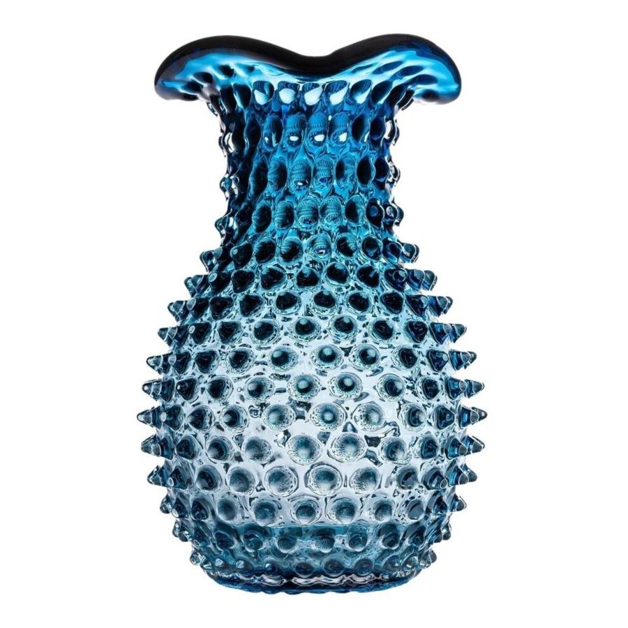 Anna von Lipa Blonde Vase H23 cm, Blue Smoke