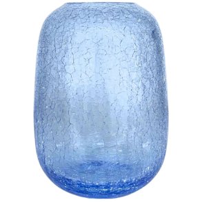 Anna von Lipa Frosty Vase H13,5 cm, Hellblau