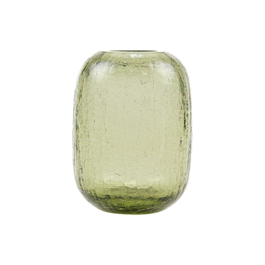 Anna von Lipa Frosty Vase H13,5 cm, Olivegreen