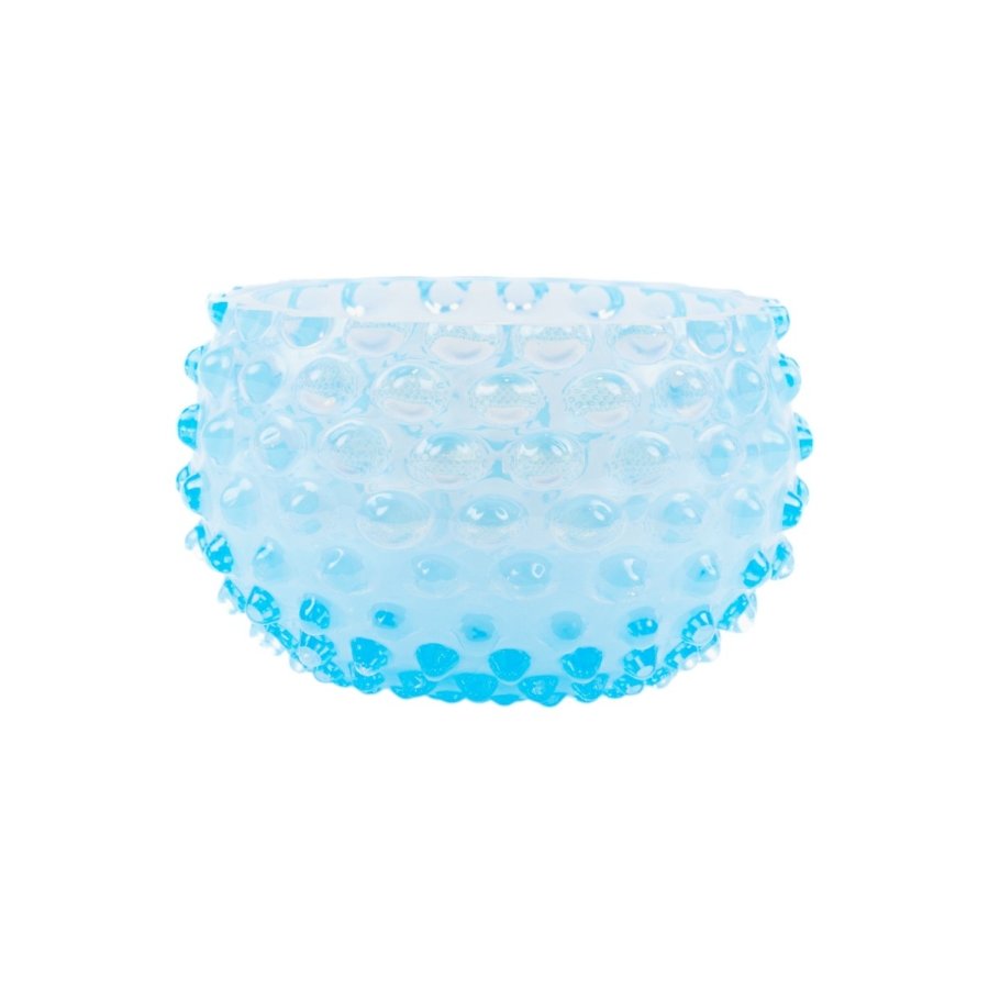 Anna von Lipa Opaline Hobnail Tapas Schüssel 11,5 cm, Pastel Blue