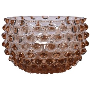 Anna von Lipa Hobnail Schale 11,5 cm, New Brown