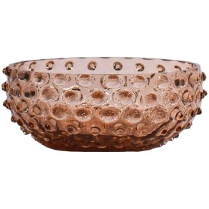 Anna von Lipa Hobnail Schale 17 cm, New Brown