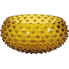 Anna von Lipa Hobnail Tapas Schale 23 cm, Bernstein