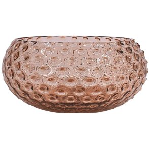 Anna von Lipa Hobnail Schale 23 cm, New Brown
