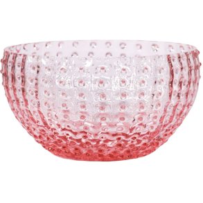 Anna von Lipa Hobnail Schale 24 cm, Rosa