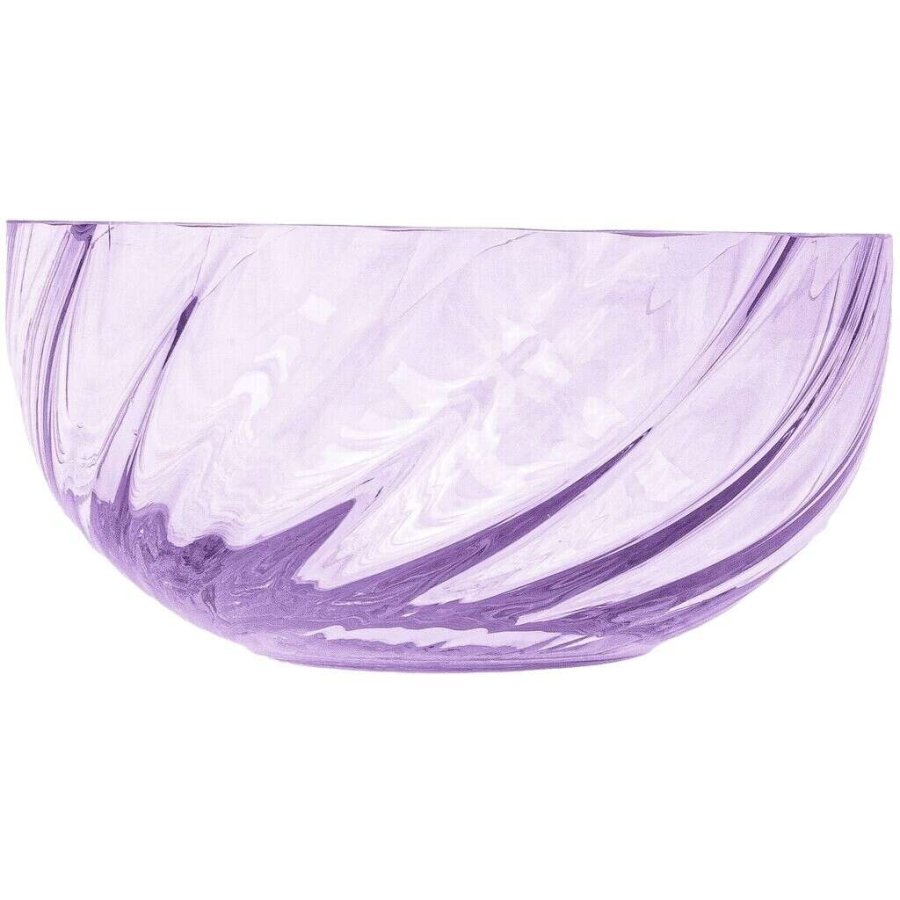 Anna von Lipa Swirl Schale 21 cm, Lila