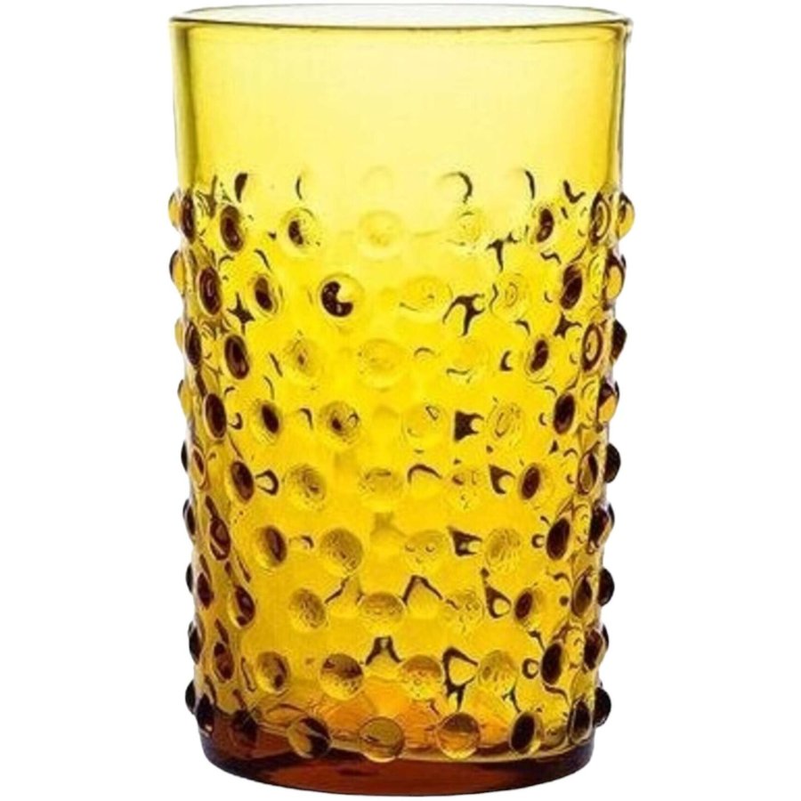 Anna von Lipa Hobnail Trinkglas 20 cl, Amber