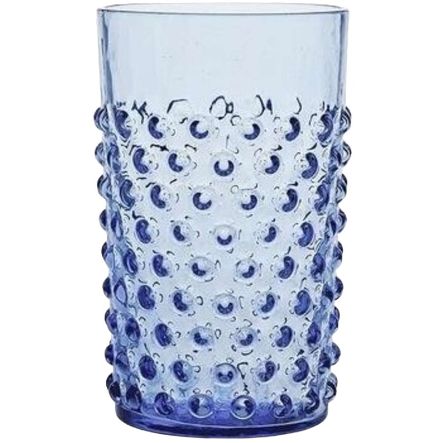 Anna von Lipa Hobnail Trinkglas 20 cl, Light Blue