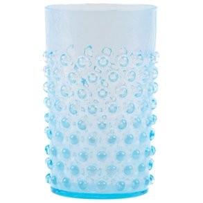 Anna von Lipa Opaline Hobnail Trinkglas 250 ml, Pastel Blue