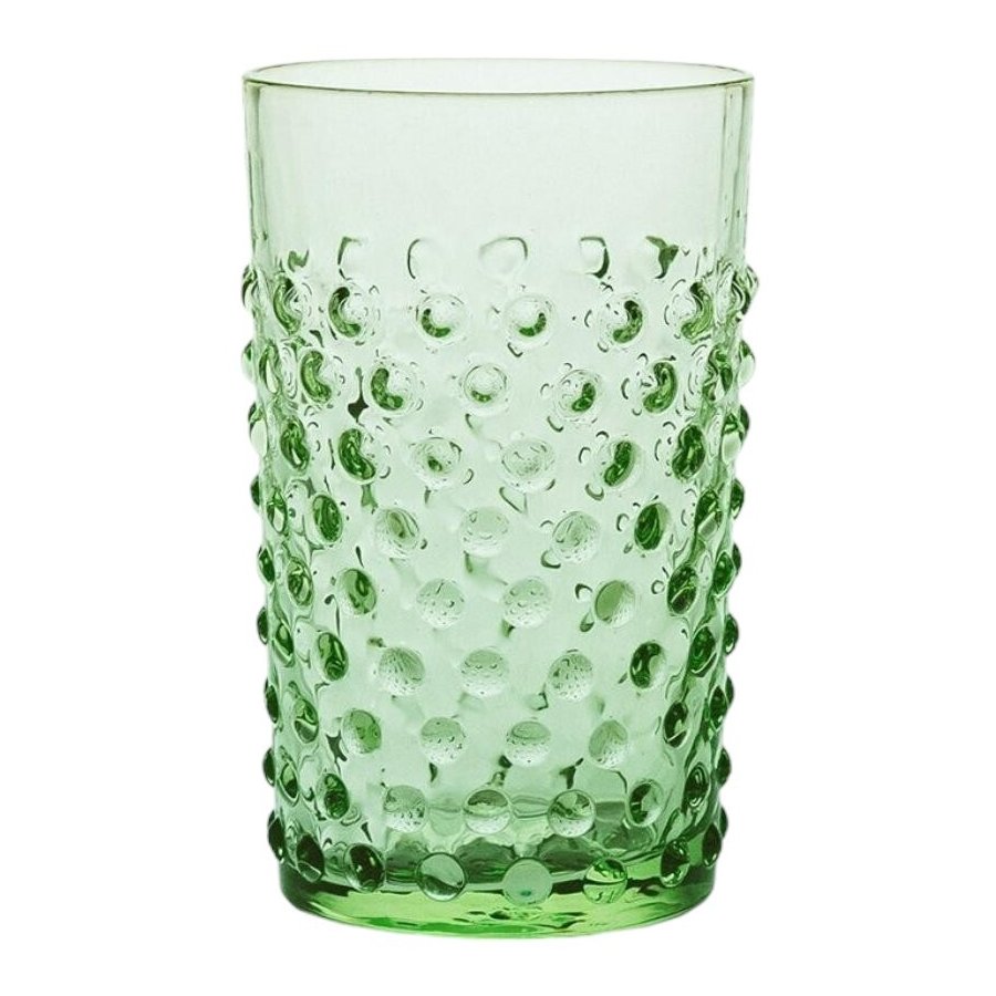 Anna von Lipa Hobnail Drikkeglas 25 cl, Light Green