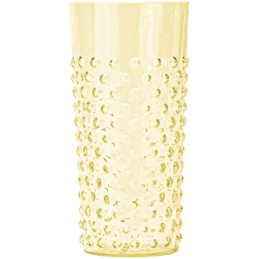 Anna von Lipa Hobnail Long Drink Trinkglas 40 cl, Zitrone