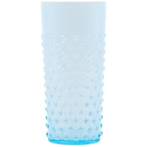Anna von Lipa Opaline Hobnail Longdrinkglas 400 ml, Pastel Blue