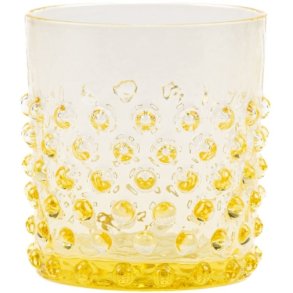 Anna von Lipa Hobnail Trinkglas 150 ml, Citron
