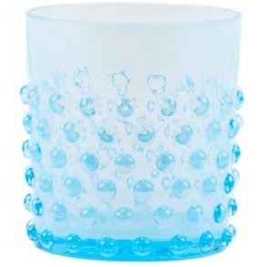 Anna von Lipa Opaline Hobnail Trinkglas 150 ml, Pastel Blue