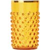 Anna von Lipa Hobnail Trinkglas 20 cl, Amber/Gold