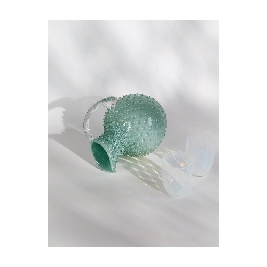 Anna von Lipa Opaline Swirl Trinkglas 250 ml, Creamy White