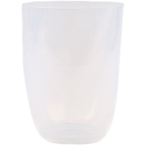 Anna von Lipa Opaline Swirl Trinkglas 250 ml, Creamy White