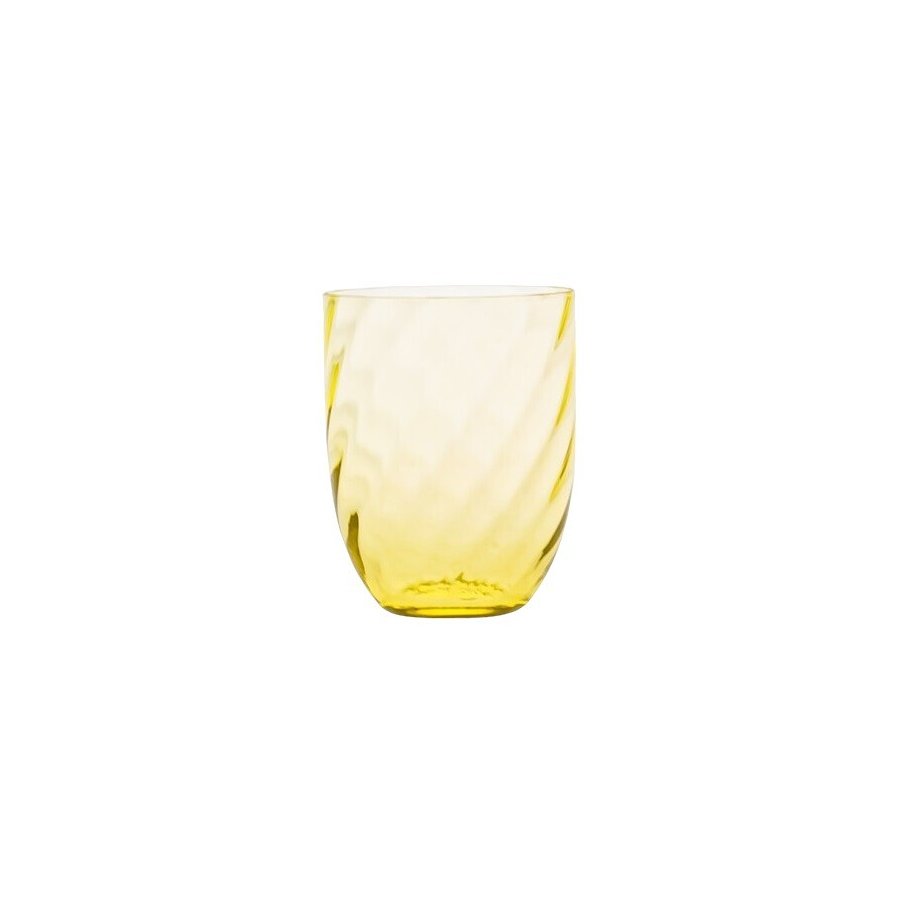 Anna von Lipa Swirl Tumbler Trinkglas 25 ml, Zitrone