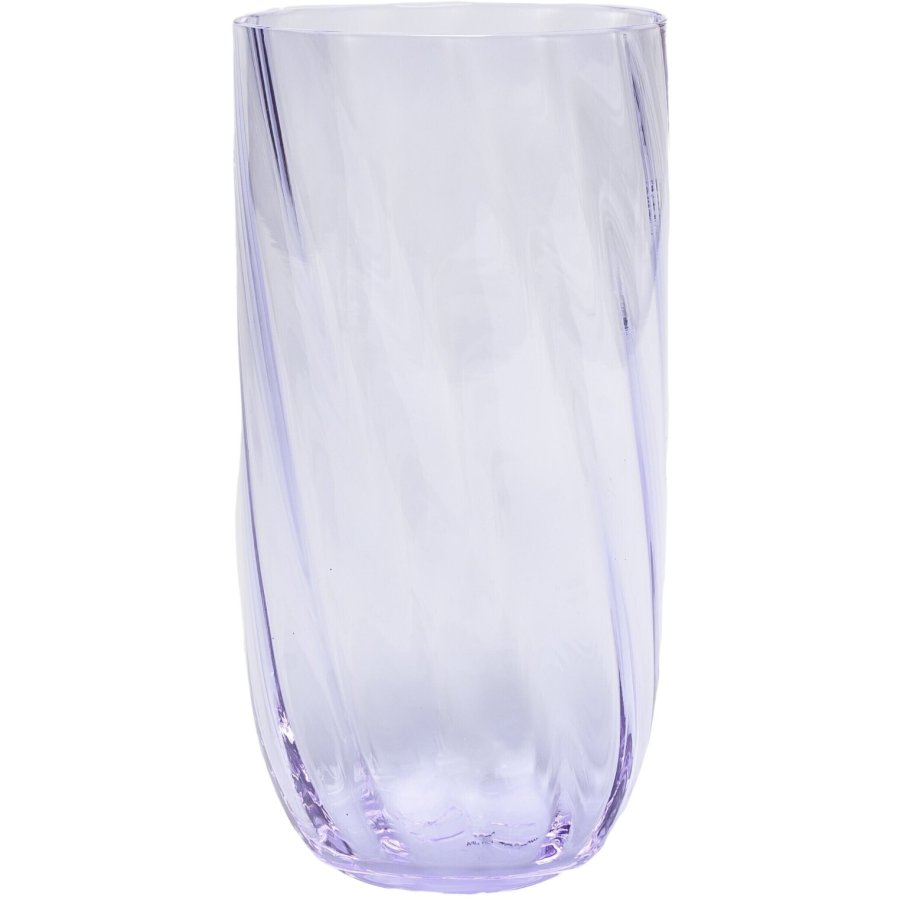 Anna von Lipa Swirl Long Drink Trinkglas 45 cl, Lila Alex