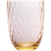 Anna von Lipa Harlequin Tumbler Trinkglas 25 cl, Zitrone